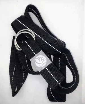 Clearance - Yoga Accessories - Stretching Belt - Black