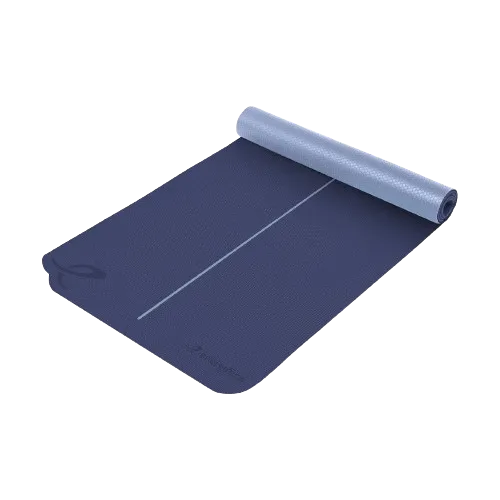 Energetics Fitness Yoga Mat For Unisex, Blue & Mint