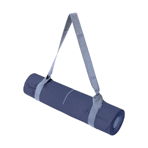 Energetics Fitness Yoga Mat For Unisex, Blue & Mint