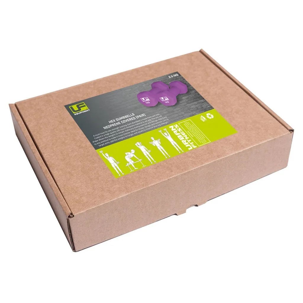Hex Dumbbells Neoprene | 2KG
