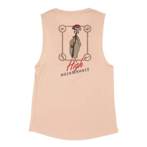 High Maintenance — Women's Rock Climbing Muscle Tank