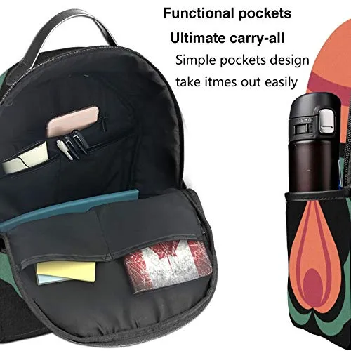 Hoozuki No Reitetsu Hoozuki'S Coolheadedness - Hoozuki'S Kio Emblem Pullover Hoo Student School Bag School Cycling Leisure Travel Camping Outdoor Backpack