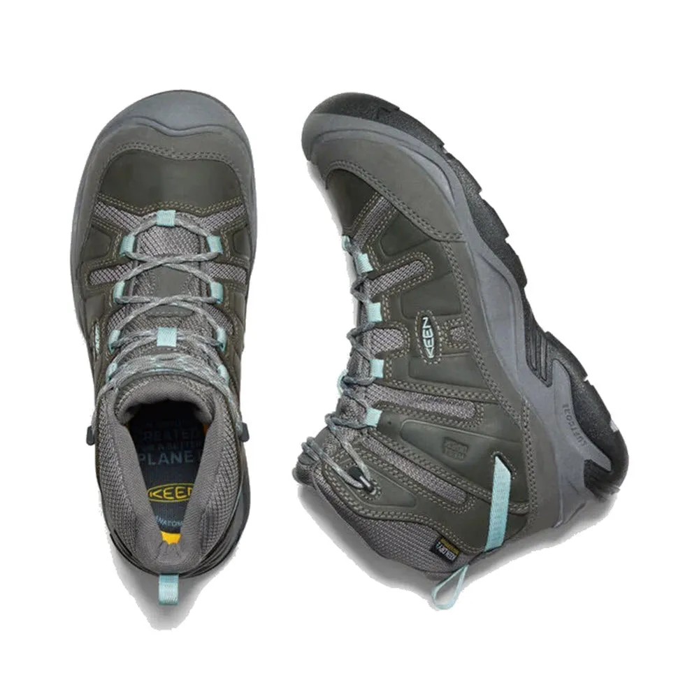KEEN CIRCADIA MID STEEL GREY/CLOUD BLUE - WOMENS
