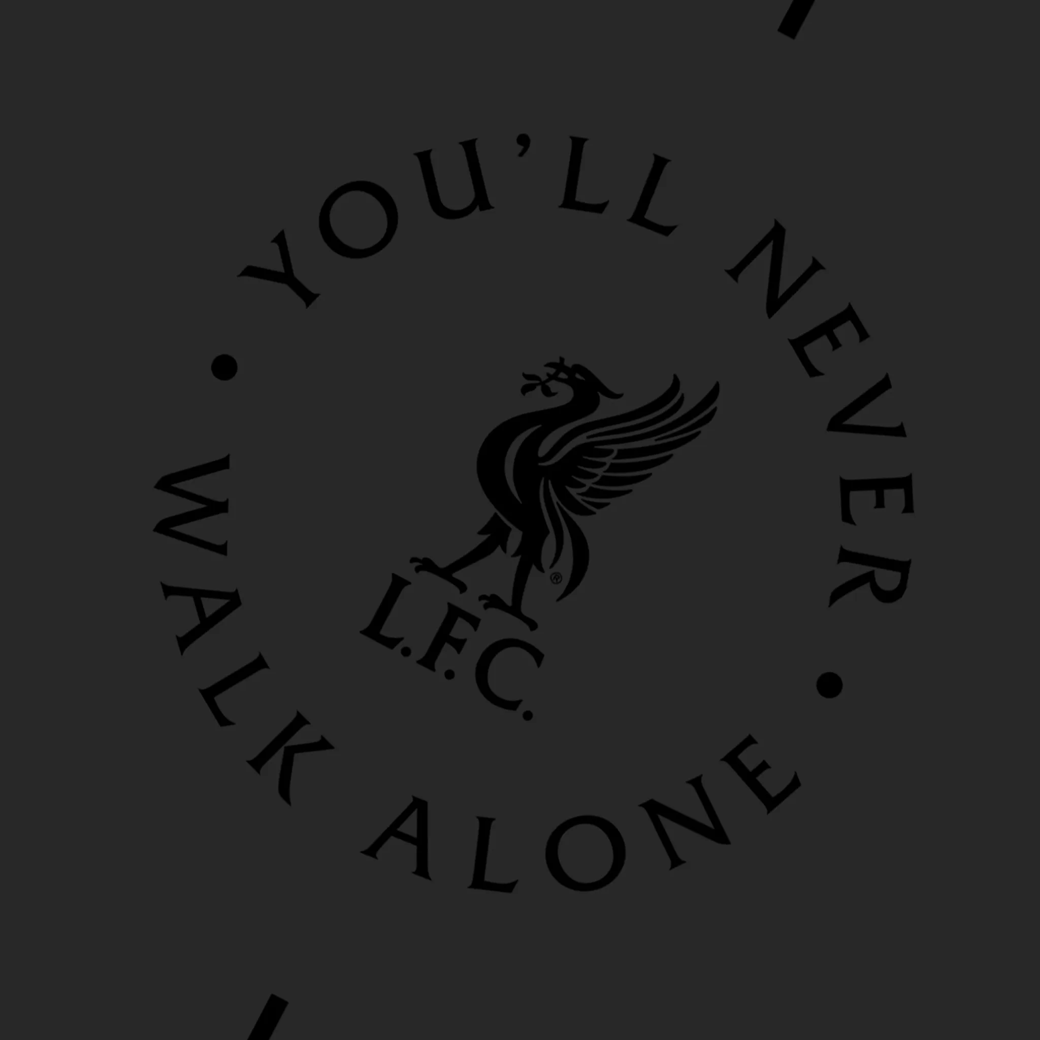LFC “You’ll Never Walk Alone" Natural rubber extreme grip yoga mat.