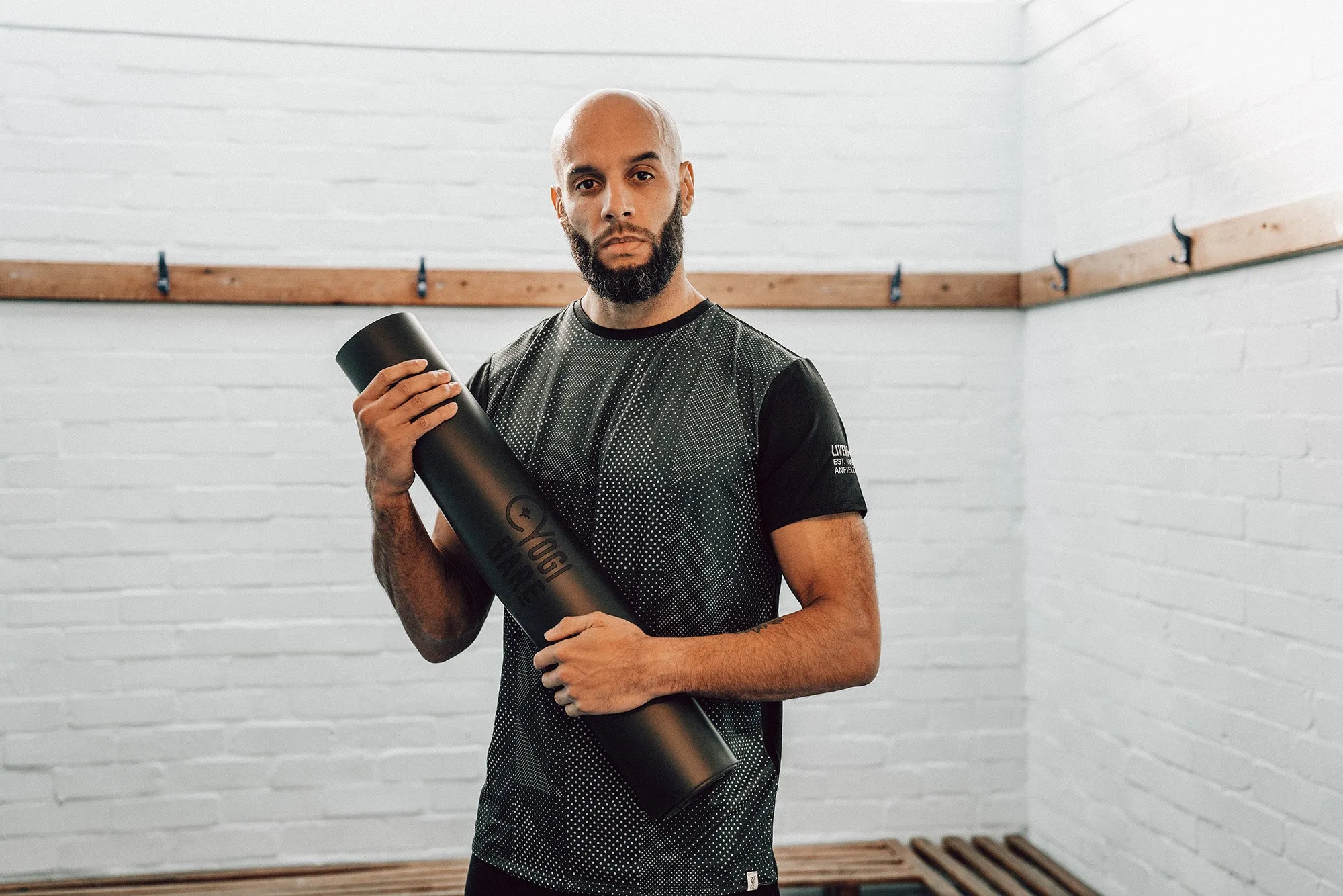 LFC “You’ll Never Walk Alone" Natural rubber extreme grip yoga mat.