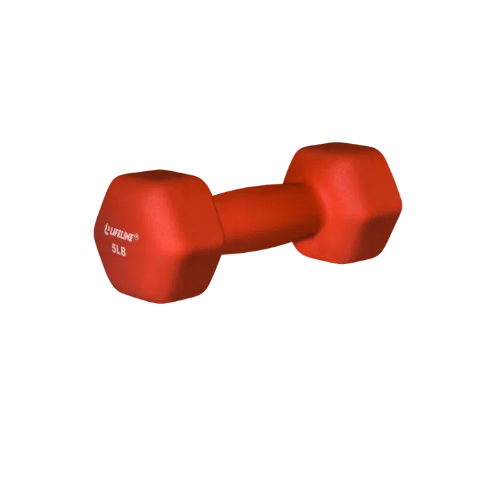 Lifeline Hex Neoprene Dumbbells