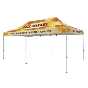 Premium Dye Sub Printed 10' x 20' Pop Up Tent