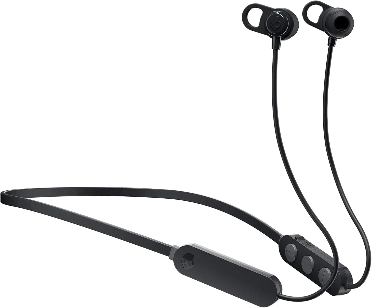 Skullcandy Jib  Wireless Earbuds, Bluetooth Headphones, Up to 6 Hours Battery, Noise Isolating Fit, Sweat Resistant, Microphone for iPhone Android, Ear Gel Sizes Included for Custom Fit - Black
