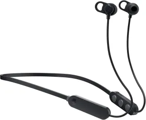 Skullcandy Jib  Wireless Earbuds, Bluetooth Headphones, Up to 6 Hours Battery, Noise Isolating Fit, Sweat Resistant, Microphone for iPhone Android, Ear Gel Sizes Included for Custom Fit - Black
