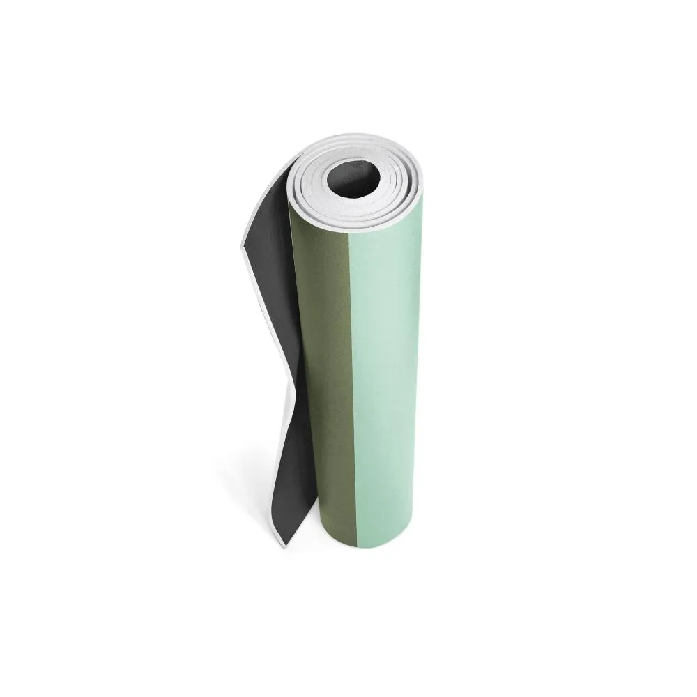 Yoga Mat | 6mm Thick | Multi Color Striped | Non-Slip | Eco Friendly | Yune Yoga | Trestles
