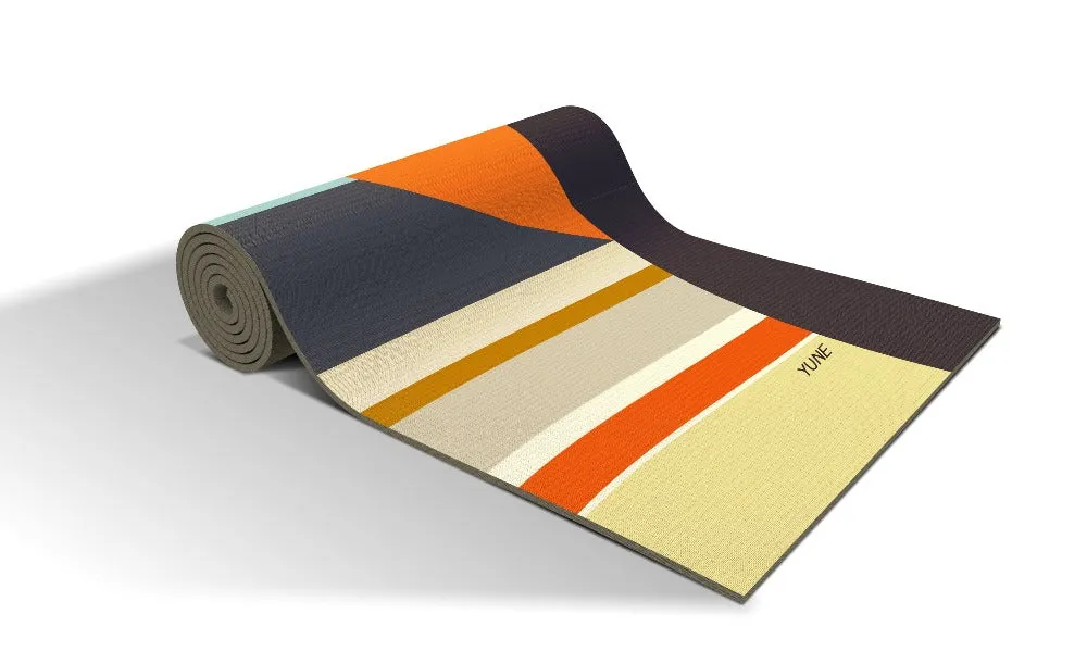 Yoga Mat | 6mm Thick | Multicolor | Non-Slip | Eco Friendly | Yune Yoga | Othello