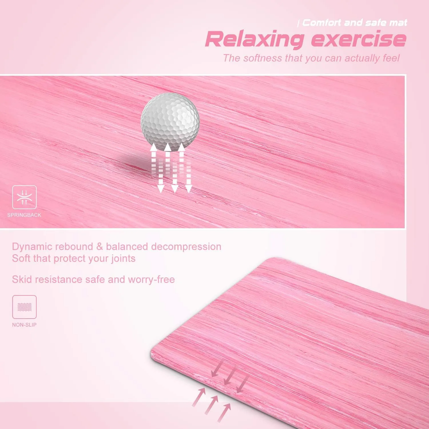 Yoga Mat - Pink