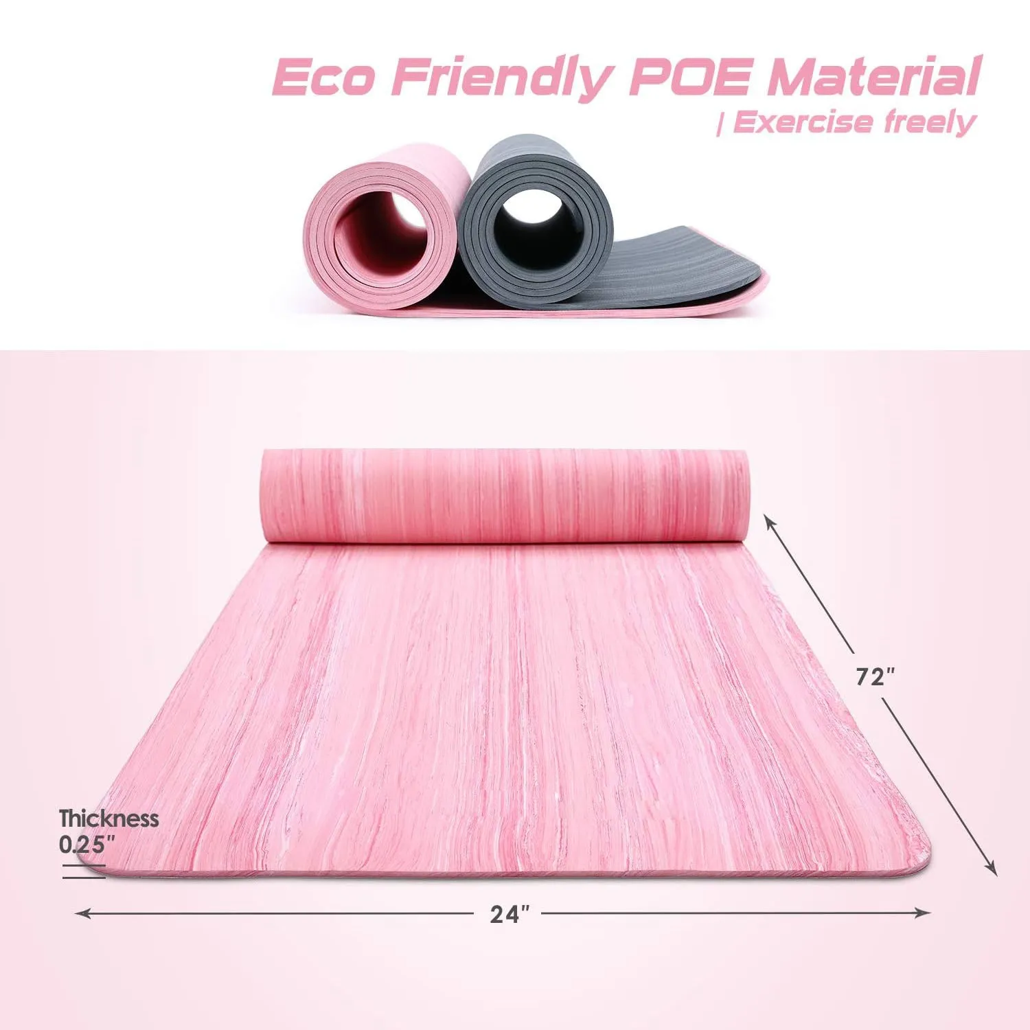 Yoga Mat - Pink