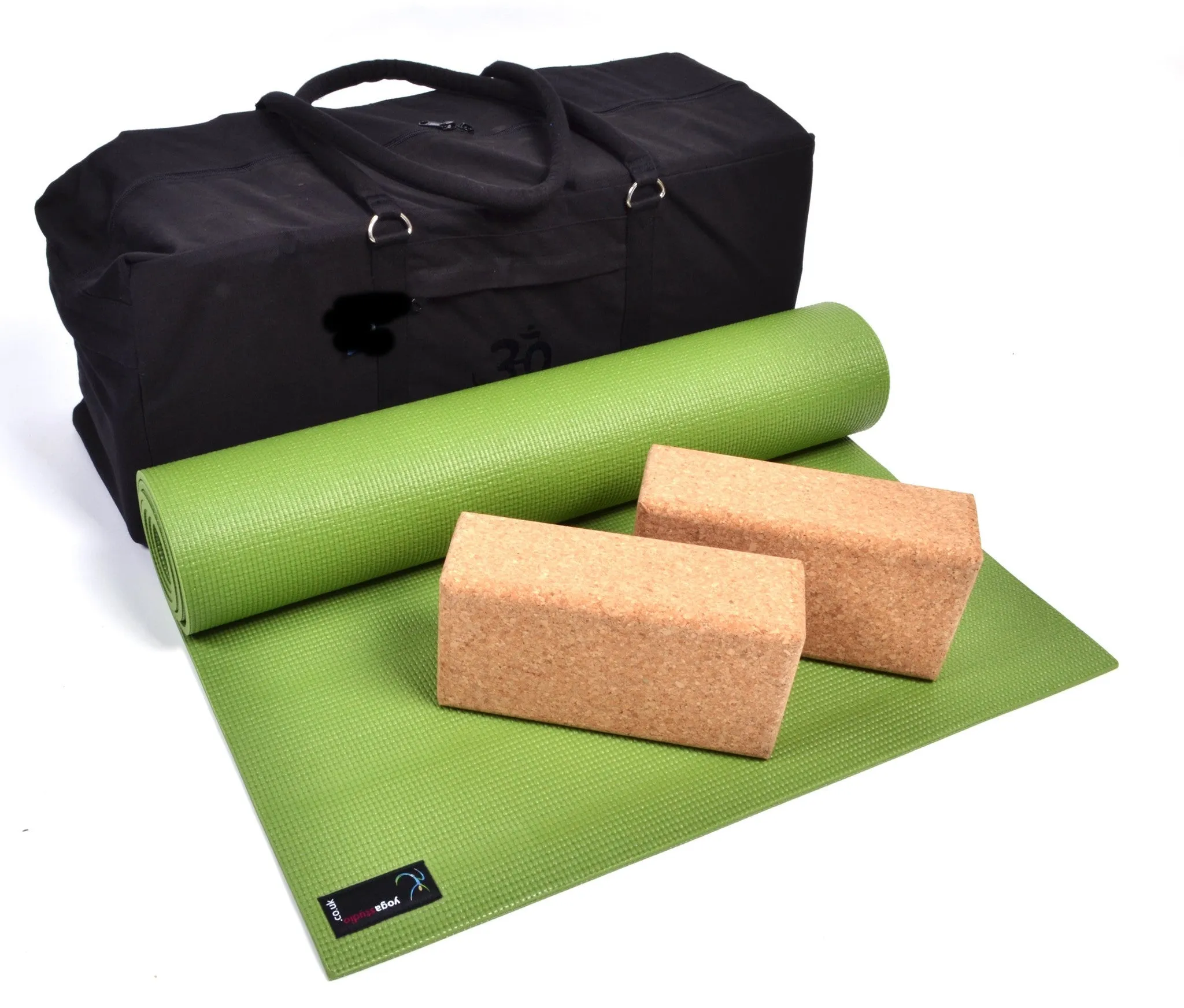 Yoga Studio Black OM Yoga Kit Bag - 4mm Kit