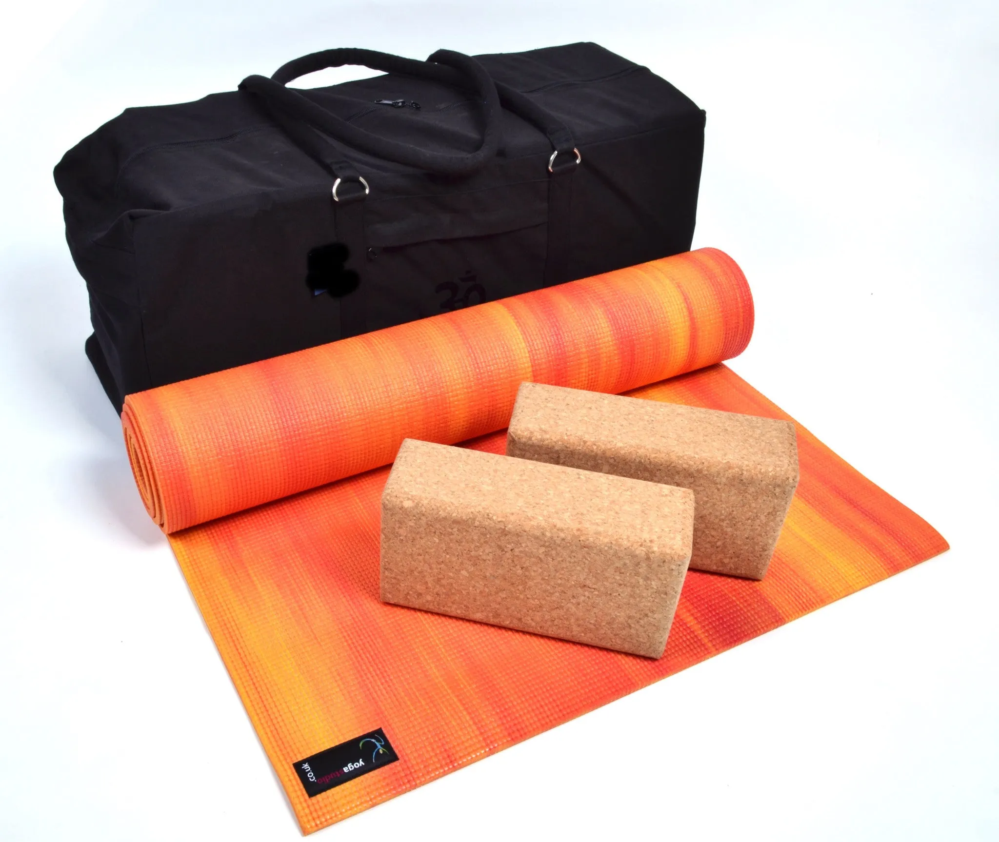 Yoga Studio Black OM Yoga Kit Bag - 4mm Kit