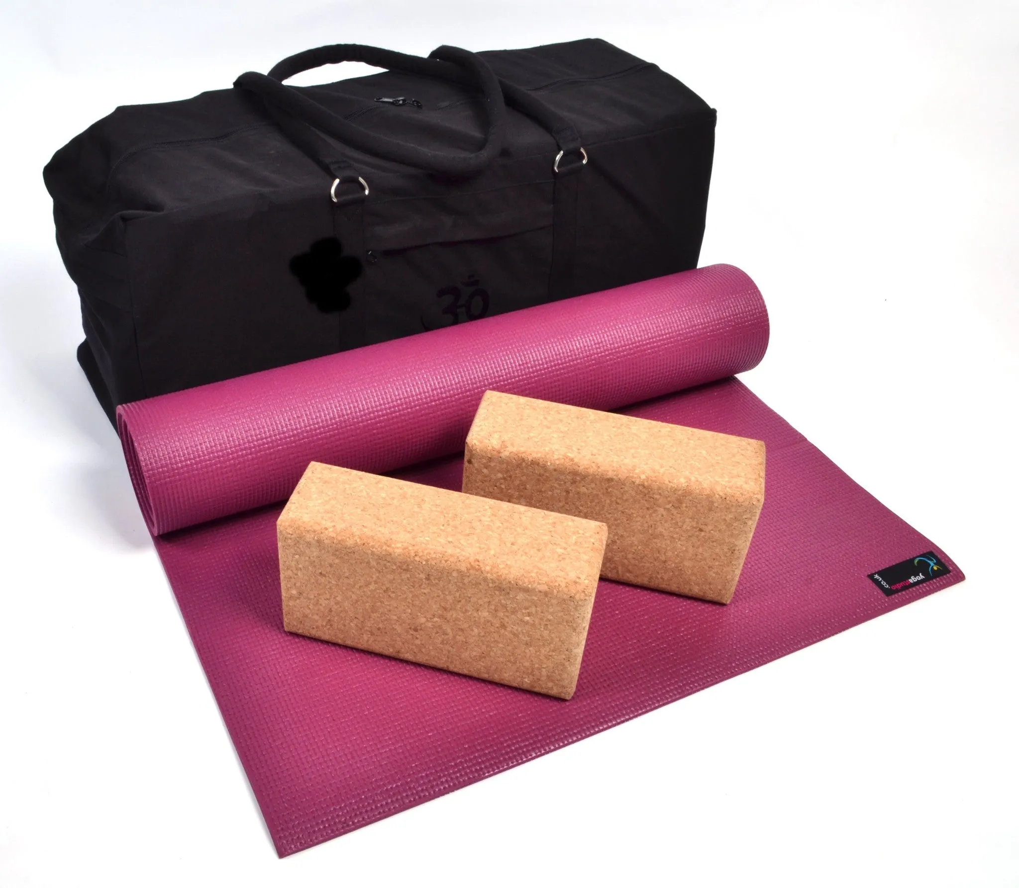Yoga Studio Black OM Yoga Kit Bag - 6mm Kit